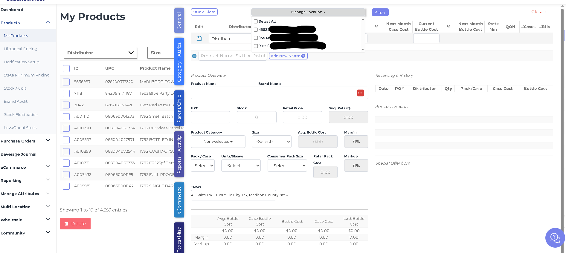 Liquor Store Inventory Management Software